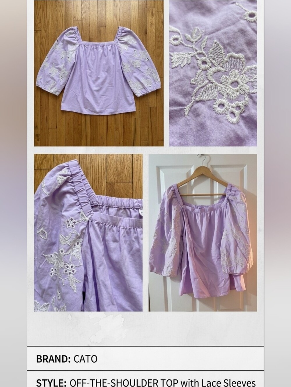 Cato Lilac Shirt
